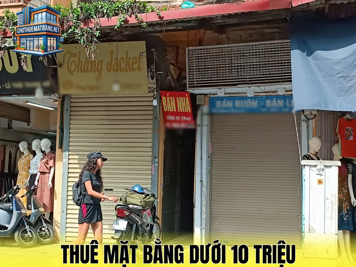 Thuê Mặt Bằng Dưới 10 Triệu