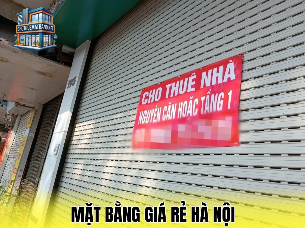 Mặt Bằng Giá Rẻ Hà Nội