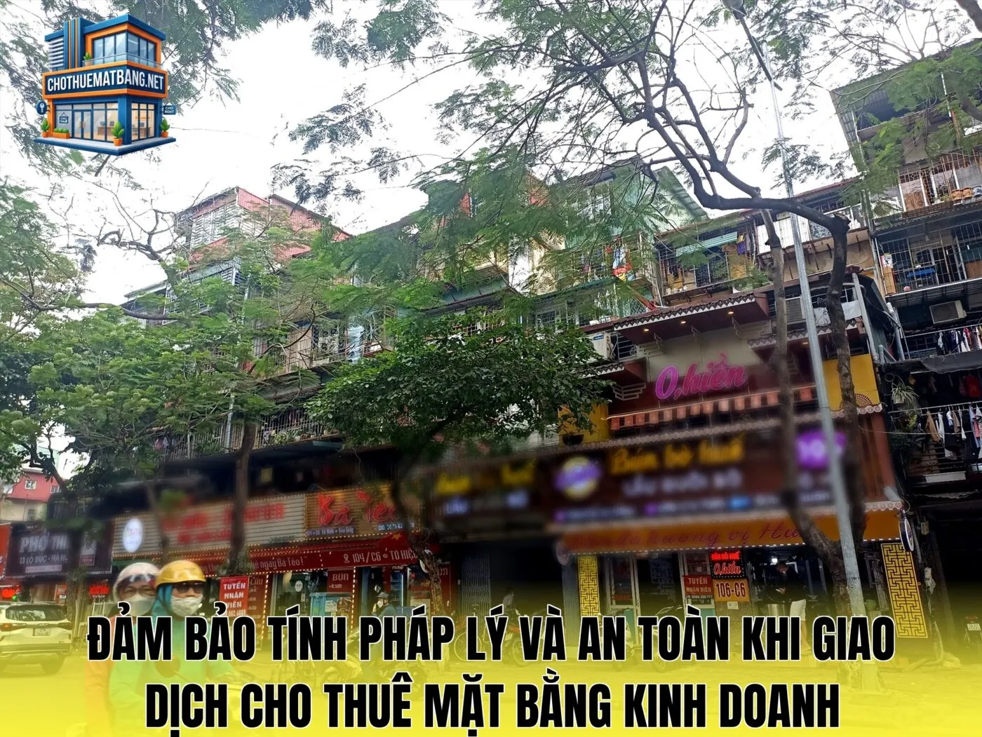 Đảm bảo tính pháp lý và an toàn khi giao dịch cho thuê mặt bằng kinh doanh