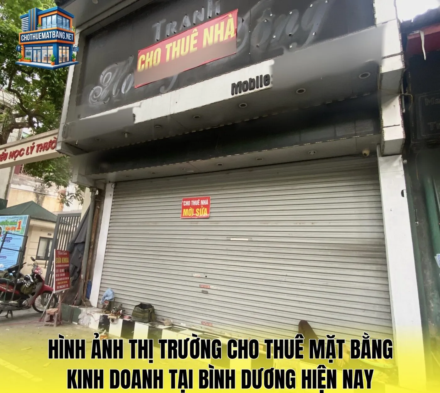 Hình ảnh thị trường cho thuê mặt bằng kinh doanh tại Bình Dương hiện nay