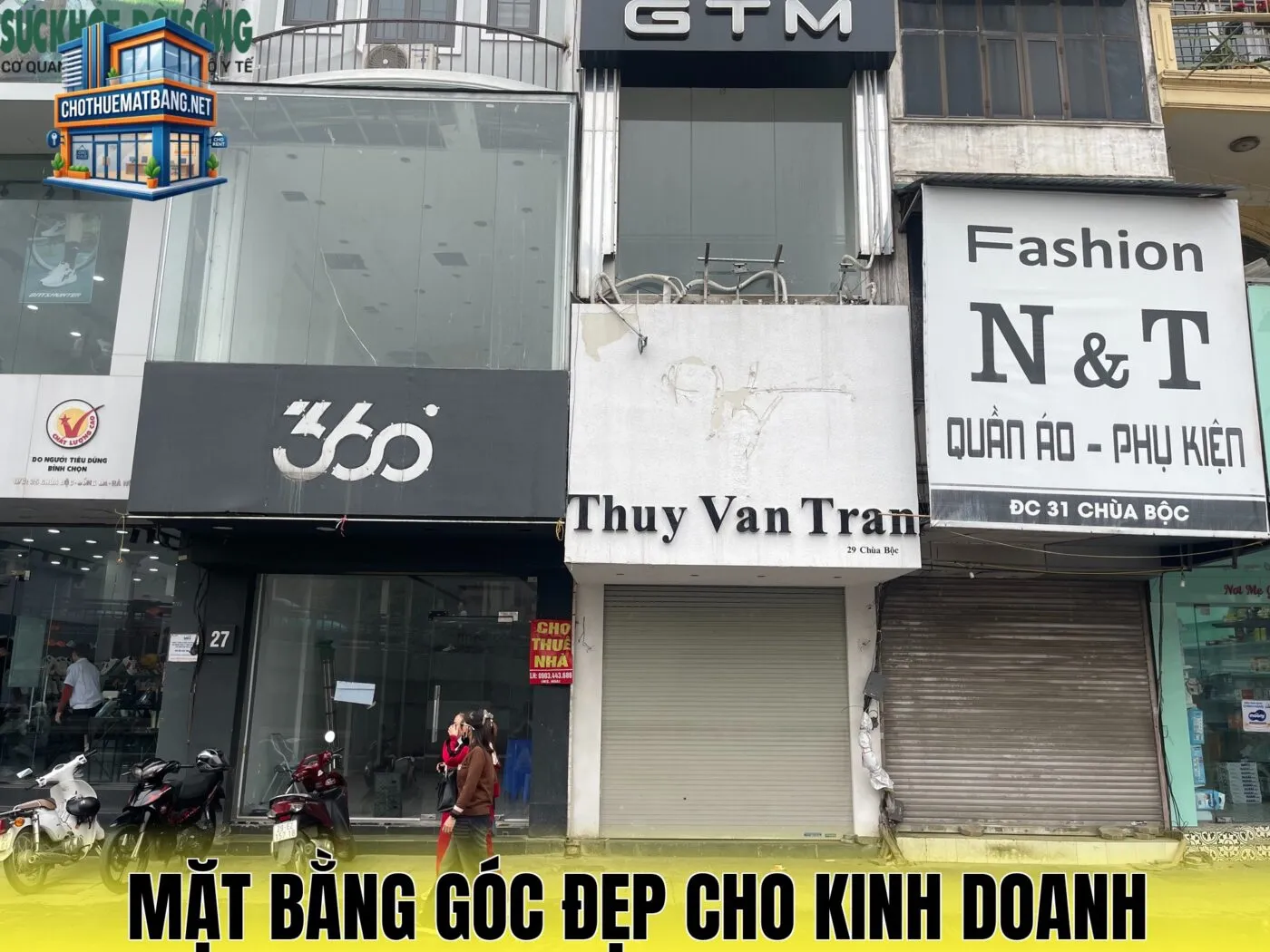 Mặt Bằng Góc Đẹp Cho Kinh Doanh