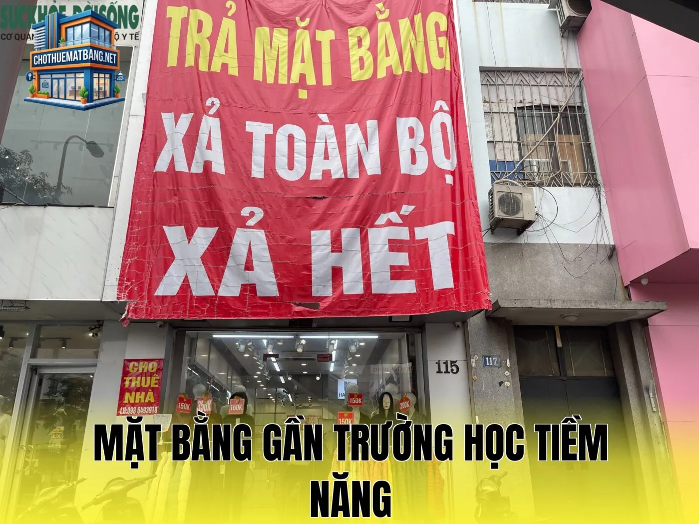 Mặt Bằng Gần Trường Học Tiềm Năng