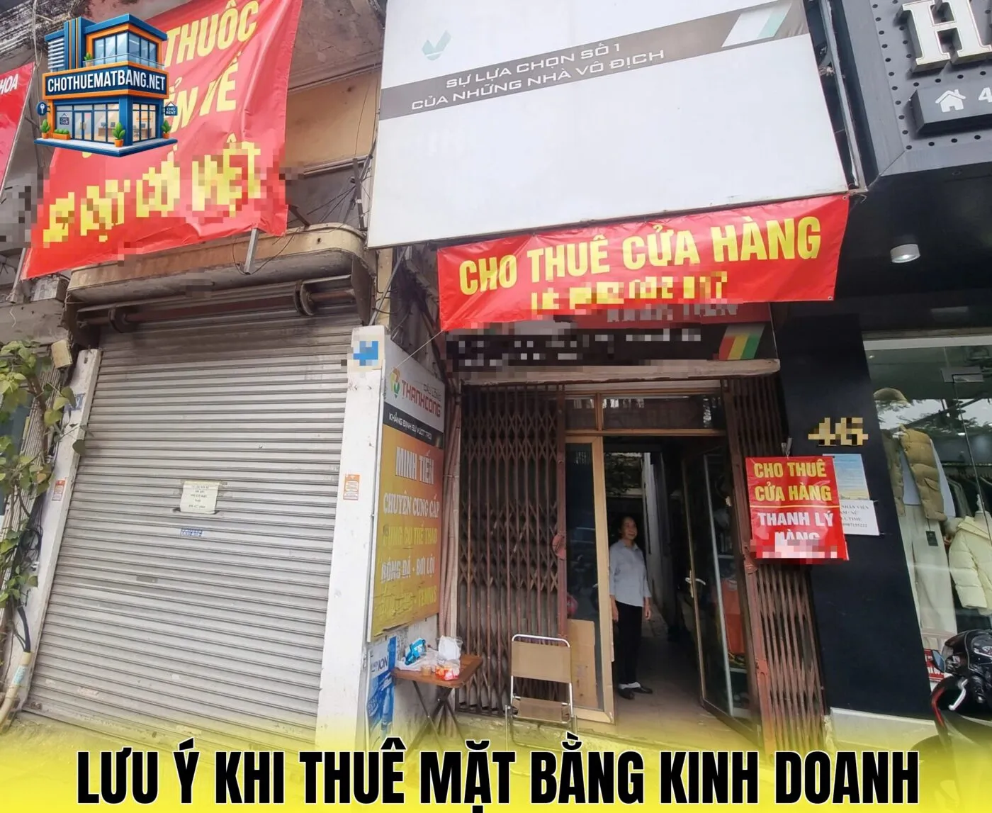 Lưu Ý Khi Thuê Mặt Bằng Kinh Doanh