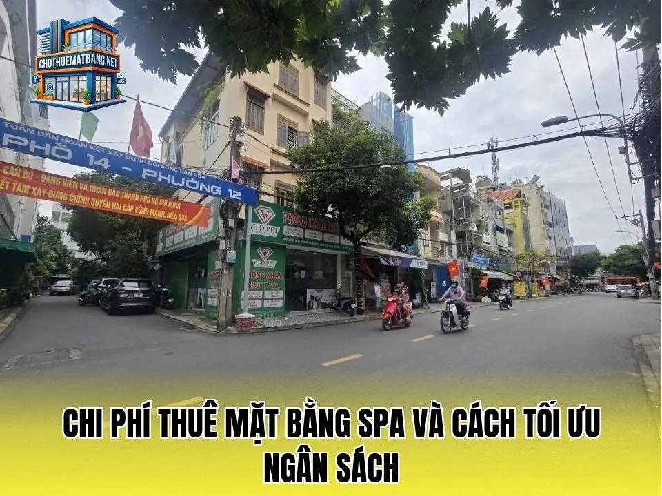 Chi phí thuê mặt bằng spa và cách tối ưu ngân sách