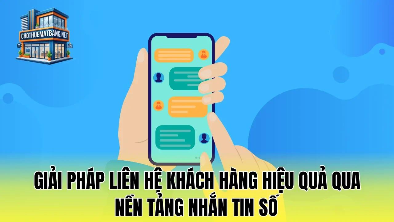 Giải pháp liên hệ khách hàng hiệu quả qua nền tảng nhắn tin số