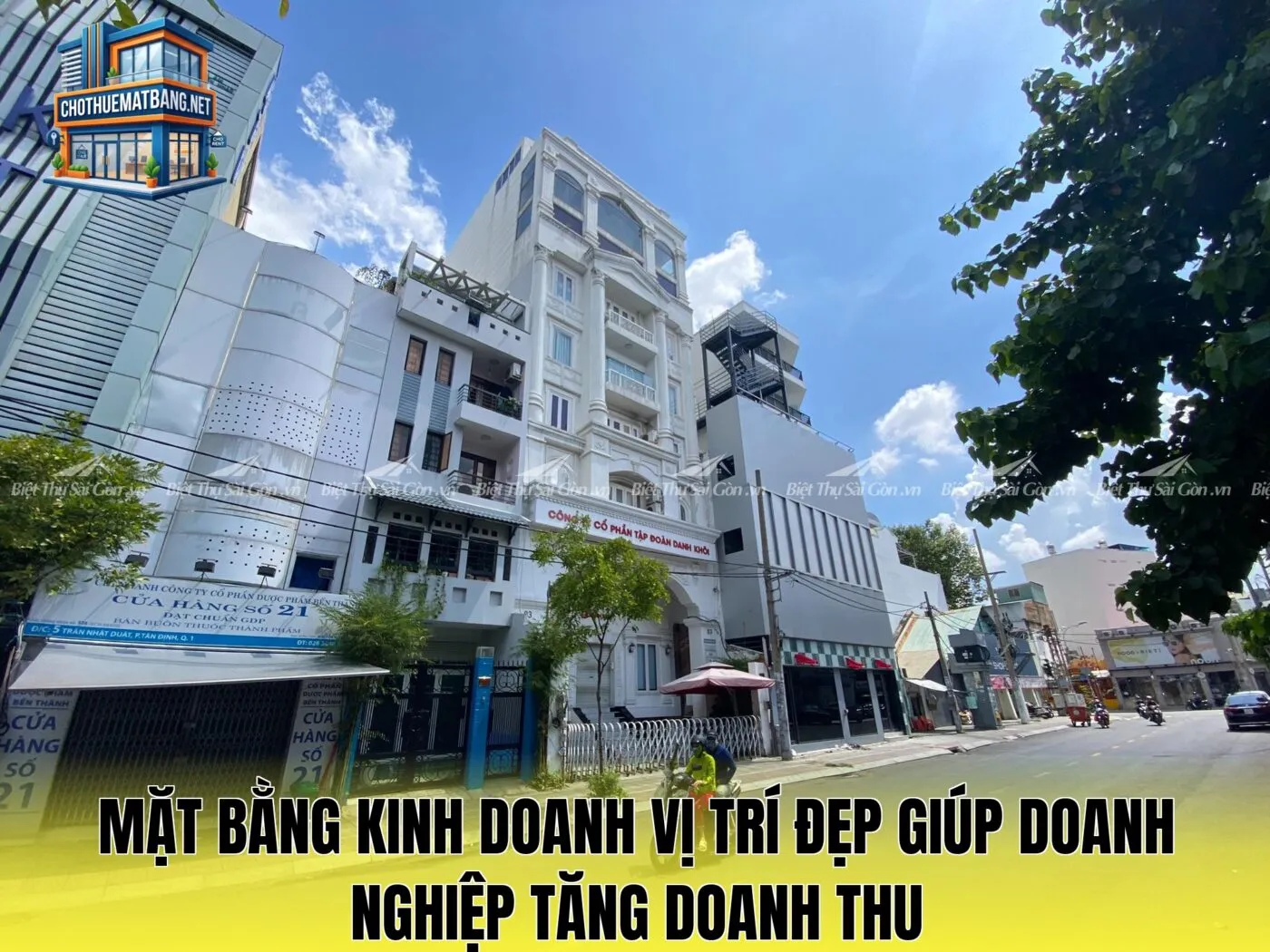 Mặt bằng kinh doanh vị trí đẹp giúp doanh nghiệp tăng doanh thu
