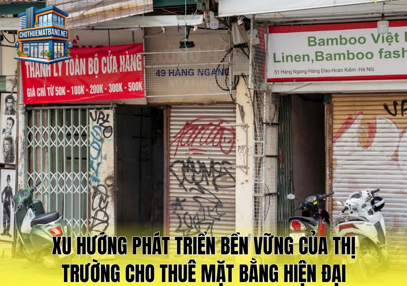Xu hướng phát triển bền vững của thị trường cho thuê mặt bằng hiện đại