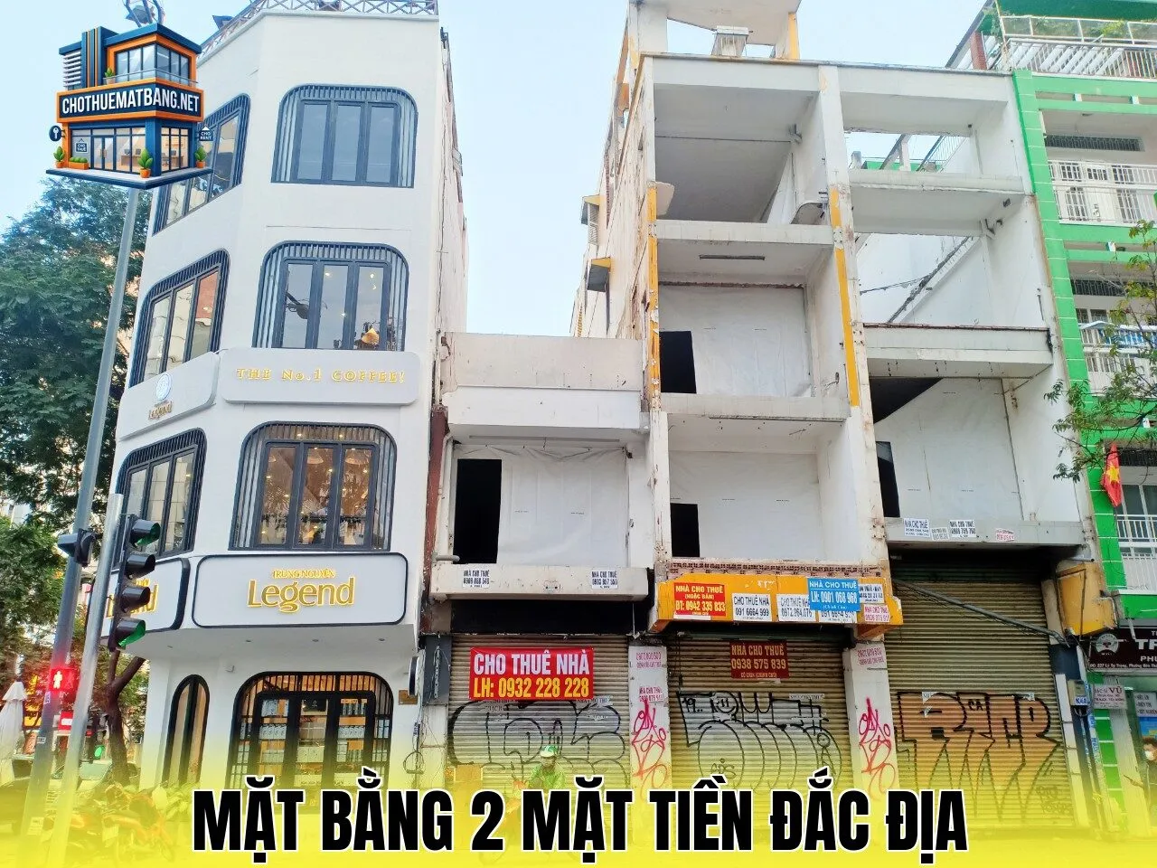 Mặt Bằng 2 Mặt Tiền Đắc Địa