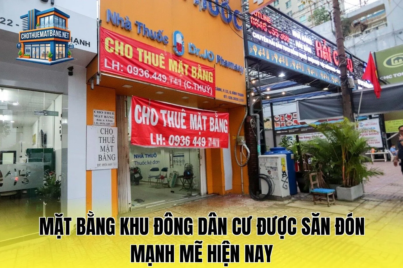 Mặt bằng khu đông dân cư được săn đón mạnh mẽ hiện nay