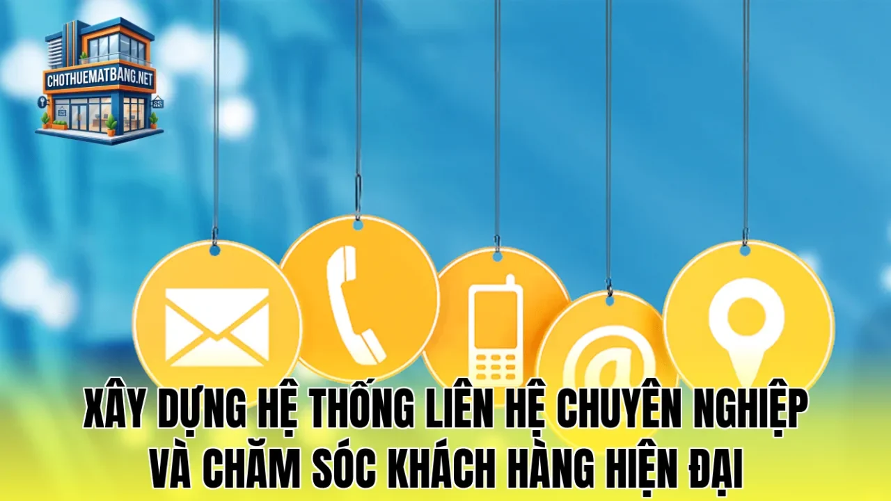 Xây dựng hệ thống liên hệ chuyên nghiệp và chăm sóc khách hàng hiện đại